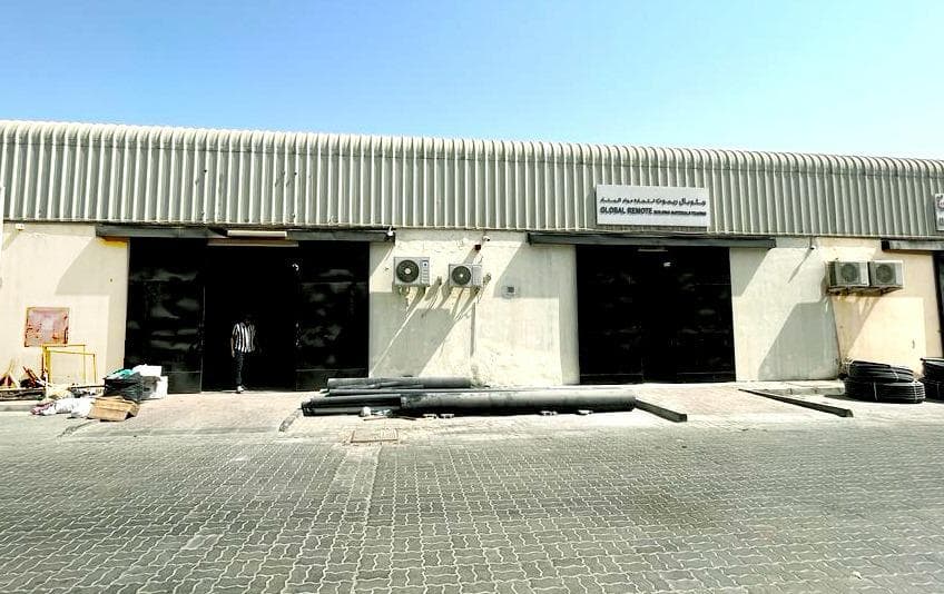 Global Remote warehouse exterior in Musaffah M-36, Abu Dhabi